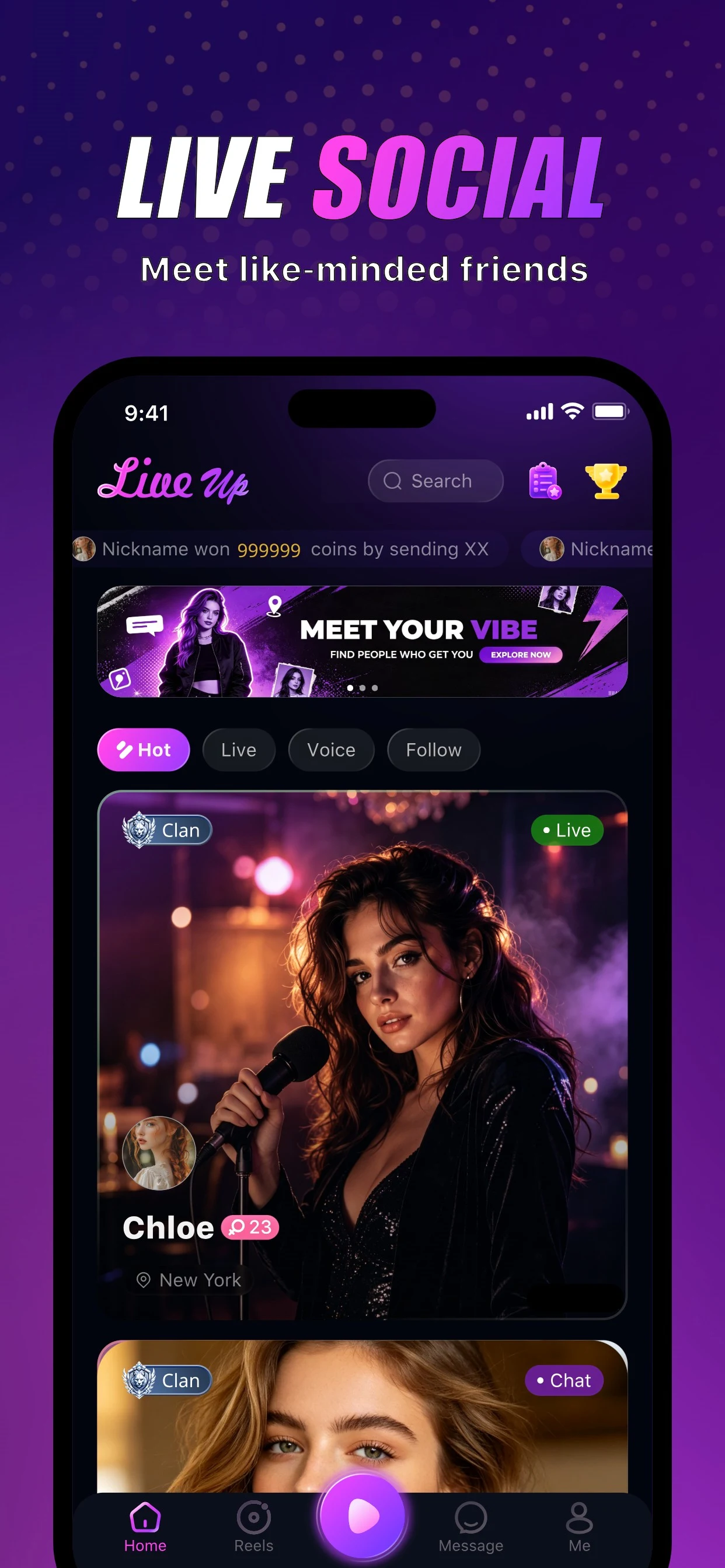 Live Up screenshot